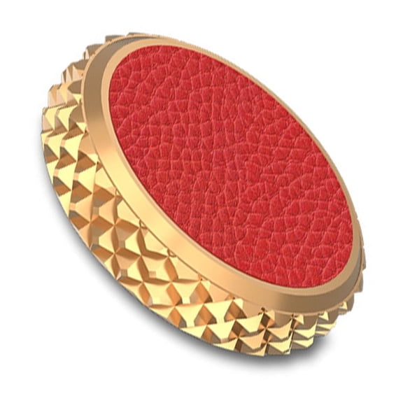 Decorative Brass and PU Shutter Button for X100T/X100F/X100S Threaded Digital Cameras with Sealing Circlet