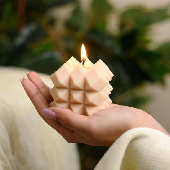 Decorative Bubble Scented Candles for Home Decor Decoration | Scented Candles for Home Decor | Perfect for Relaxing, Table Decor | Highly Lavender Aroma Scented Candles (200g) (Lavender)