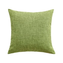 Decorative Burlap Linen Throw Pillow Covers 14x14 Inch Soft Fall Pillow Cases for Sofa Couch Bed Living Room Home Cozy Cushion Cover Protector Slip Sham Decor