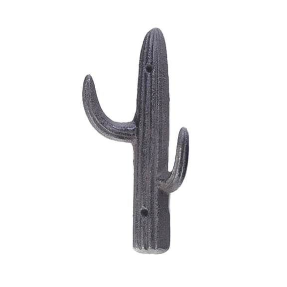 Decorative Cactus Shape Iron Hook Easy Install Clothes Storage Rack Backpacks Bag Hanging Home Decoration