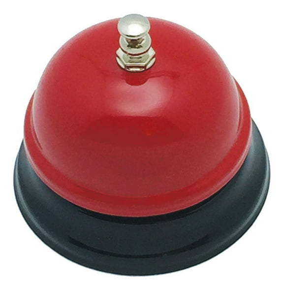 Decorative Call Bell, Red, Pack of 3
