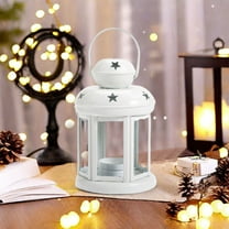 Decorative Candle Lantern LED Flameless Candle Timer Glass Candle Holder Romantic Hanging Light for Christmas Holiday Wedding Party Decor, for Holiday Vision Decor Themed Decorative