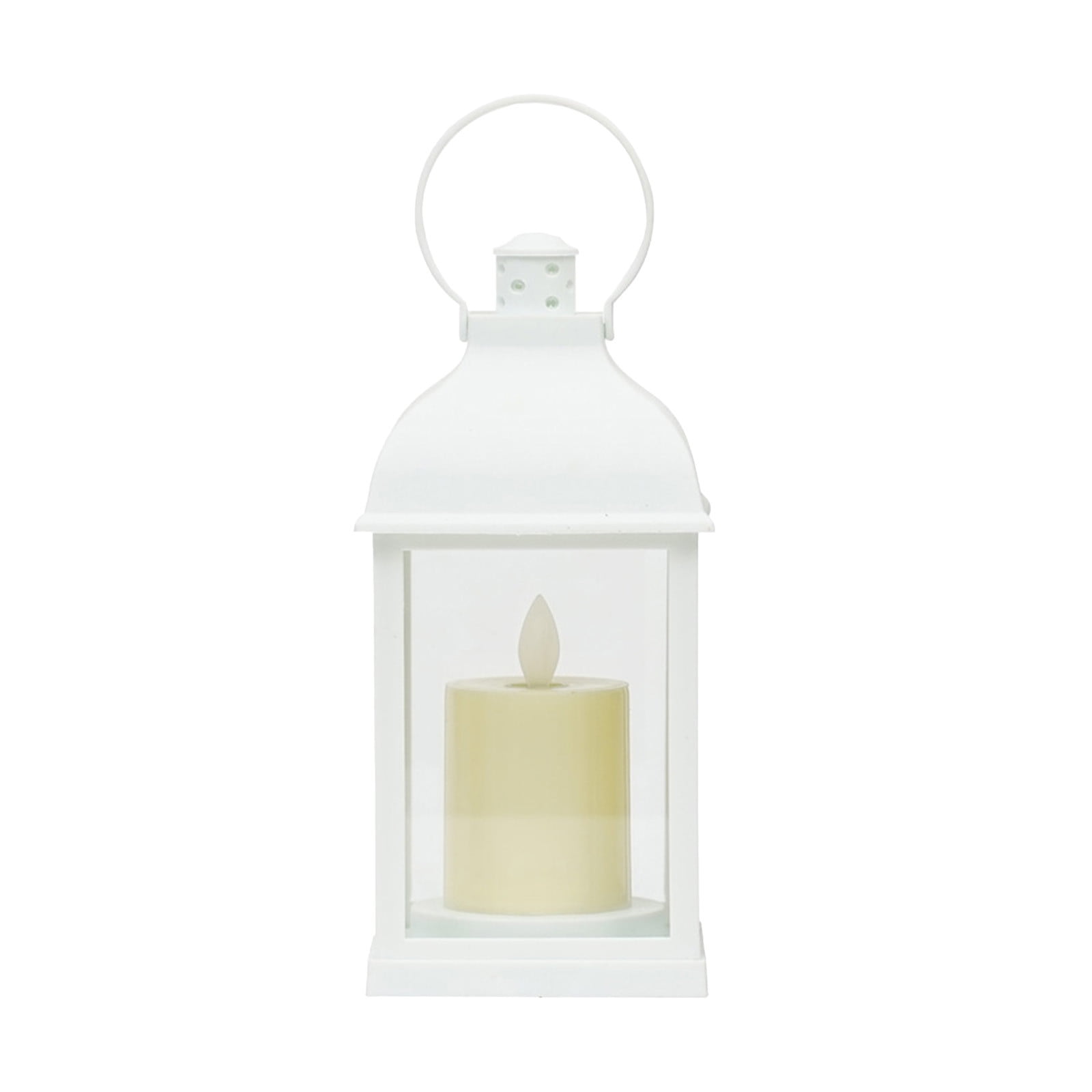 1-4x Solar Lantern Hanging Lights Flickering Flameless Candle Outdoor Garden Dec