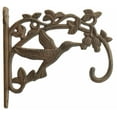 thumbnail image 1 of Decorative Cast Iron Plant Hanger - Hummingbird - 7.5" Deep, 1 of 5