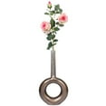 thumbnail image 1 of Decorative Centerpiece Aluminium-Casted Table Flower Vase, Two Tone Brass Antique 22.75 Inch, 1 of 5