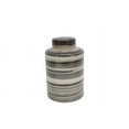 thumbnail image 1 of Benzara decorative Ceramic Covered Storage Jar-Color:Multicolor, 1 of 2