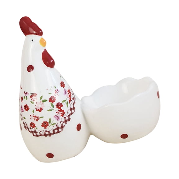 Decorative Ceramic Eggs Container Perfect for Tabletop Display and Breakfast Use