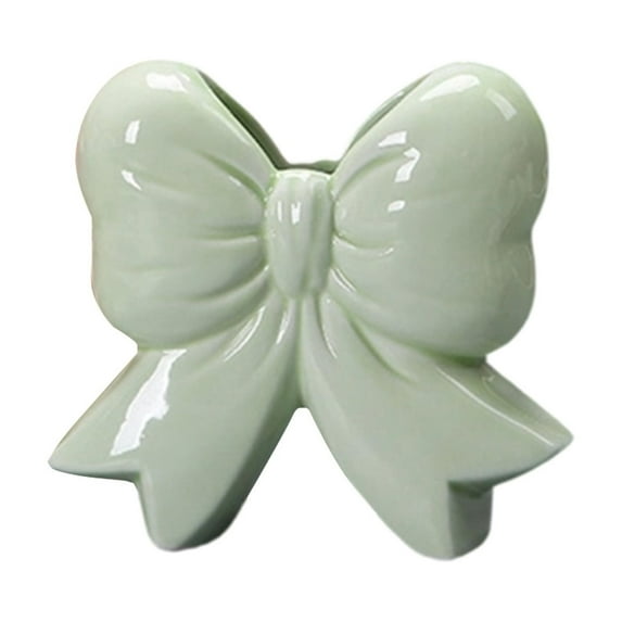 Decorative Ceramic Flower Vase for Flower Arrangements, Stylish Home Decor Accent Piece for Living Room, Dining Room, and Office