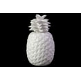 thumbnail image 1 of Decorative Ceramic Pineapple Replica In White Finish, 1 of 2