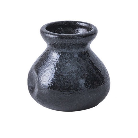 Decorative Ceramic Toothpick Cotton Swab Holder Ceramic Fruit Pick Container Jar Box