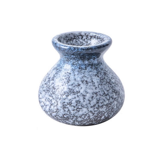 Decorative Ceramic Toothpick Cotton Swab Holder Ceramic Fruit Pick Container Jar Box