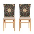 thumbnail image 1 of Decorative Chair Back Cover One Size x2 Chair Cover Dining Chair Slipcovers Chair Back Decoration Festival Chair Decoration Christmas Colorful Pattern, 1 of 6