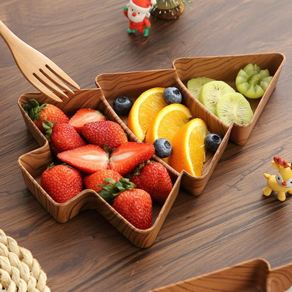 Decorative Christmas Holiday Themed Plastic Containers Jars with Lids,Cookies Snacks Candies Gingerbread Container Xmas Party