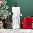 thumbnail image 1 of Decorative Christmas Wine Bags For Gift Giving, Festive Drawstring Wine Bottle Covers For Holiday Parties And Dining Table Ambiance Creations, 1 of 6