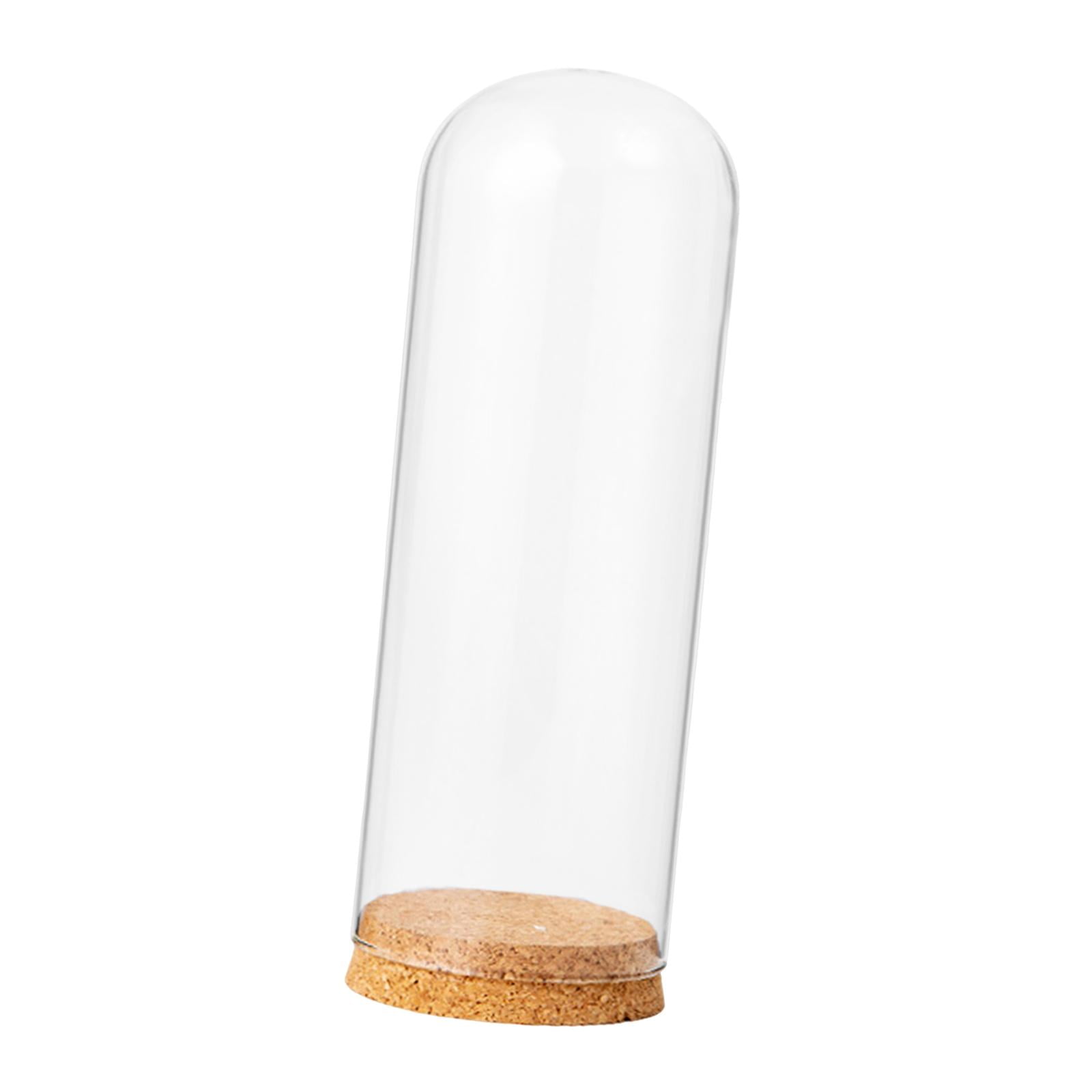 Cloche En Verre Avec Allumettes à Pointe Blanche - Décoration Romantique Pour Bougies