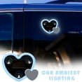 thumbnail image 1 of Decorative Crafts Solar-Powered Car Window Double Heart Light Red Heart-Shaped Neon Ambient Light for Car Interior Decor(1Pcs) Rkxzt, 1 of 8