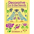 thumbnail image 1 of Pre-Owned Decorative Cut & Use Stencils (Paperback) 0486238806 9780486238807, 1 of 1