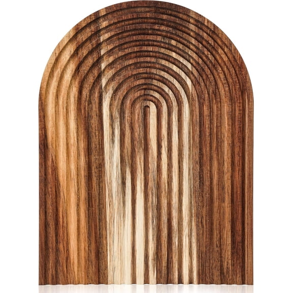 Decorative Cutting Board Wood Serving Board Cheese Platter - Wooden Board For Kitchen/Shelf/Home Decor- Charcuterie Board-Moudja Decorative cutting boards (Arch Shape)