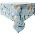thumbnail image 1 of Decorative Daisy Floral Print Rectangle Tablecloth Waterproof Rectangular Table Cloth Wrinkle Free and Stain Resistant Tablecloths for Parties,Holiday Dinner(60 x 84 Inch Rectangular), 1 of 6