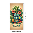 thumbnail image 1 of Decorative Design Aloha Banner Colorful Theme Tropical Floral Luau Party for Beach Party Summer Celebration Event Decoration, 1 of 8