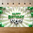 thumbnail image 1 of Decorative Design Banner Balloon Decoration Soccer Theme Gift Boxes Celebration Banner for Birthday Party Kids Event Indoor Decoration, 1 of 9