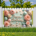 thumbnail image 1 of Decorative Design Banner Floral Theme Balloon Decoration Colorful Flowers Macaron Decor for Birthday Party Kids Celebration Indoor Decoration, 1 of 8