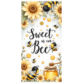 thumbnail image 1 of Decorative Design Bee Theme Decorative Flowers Sweet as can Bee Banner for Kids Party Spring Celebration Baby Shower, 1 of 8