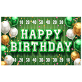 thumbnail image 1 of Decorative Design Birthday Banner Sports Theme Happy Birthday Banner for Birthday Party Celebration Event Decoration, 1 of 7
