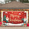 thumbnail image 1 of Decorative Design Christmas Banner Festive Theme Santa Claus Graphic Holiday Decoration Merry Christmas for Holiday Celebration Festive Decor Winter Wonderland, 1 of 9