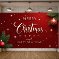 thumbnail image 1 of Decorative Design Christmas Banner Holiday Decoration New Year Decoration for Home Party Office Celebration, 1 of 9
