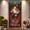 thumbnail image 1 of Decorative Design Christmas Banner Religious Theme Holiday Decoration Keep Christ in Christmas Banner for Church Event Indoor Decoration Religious Gathering, 1 of 9