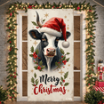 thumbnail image 1 of Decorative Design Christmas Banner with Red Car and Golden Retrievers for Holiday Celebration Winter Festive Event, 1 of 9