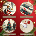 thumbnail image 1 of Decorative Design Christmas Trees Festive Celebration Musical Elements Christmas Decoration for Holiday Party Winter Event Family Gathering, 1 of 9
