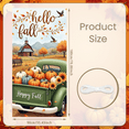 thumbnail image 1 of Decorative Design Fall Banner Pumpkin Farmhouse Autumn Theme for Seasonal Decor Thanksgiving Celebration Harvest Festival, 1 of 9