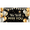 thumbnail image 1 of Decorative Design Farewell Banner Balloon Decoration Goodbye Party Decoration Confetti Background Farewell Banner for Farewell Party Office Event Colleague Goodbye, 1 of 7