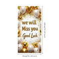 thumbnail image 1 of Decorative Design Farewell Banner Glitter Gold Theme Balloon Decoration for Farewell Party Retirement Celebration Indoor Event, 1 of 8