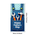thumbnail image 1 of Decorative Design Father's Day Banner Tool Theme Durable Material Celebration Decoration Handy Tools for Father's Day Celebration Indoor Decoration Event, 1 of 7