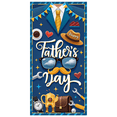 thumbnail image 1 of Decorative Design Father's Day Celebration Banner Festive Style Men's Accessories Polyester Background for Father's Day Event Party Decoration Gift, 1 of 7