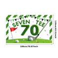 thumbnail image 1 of Decorative Design Golf Birthday Banner Number 70 Party Decoration Grass Theme Celebration Banner for Outdoor Party Golf Event Birthday Celebration, 1 of 5