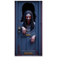 thumbnail image 1 of Decorative Design Halloween Banner Spooky Theme Door Decoration Horror Scary Prop for Halloween Party Haunted House Event Decoration, 1 of 9