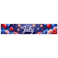 thumbnail image 1 of Decorative Design Happy 4th of July Patriotic Banner Star Spangled Balloon Fireworks for Independence Day Party Outdoor Celebration, 1 of 8