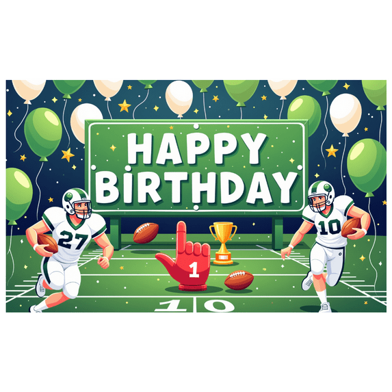 Decorative Design Happy Birthday Banner Balloon Decoration Birthday Party Banner Kids Party Event Banner for Birthday Party Kids Party Indoor Decoration