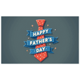 thumbnail image 1 of Decorative Design Happy Father's Day Banner Polyester Material Ribbon Style Fathers Day Decoration for Celebration Event Gift, 1 of 7