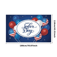 thumbnail image 1 of Decorative Design Happy Labor Day Banner Colorful Balloons Patriotic Theme for Outdoor Party Indoor Decoration Holiday Celebration, 1 of 7