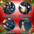 thumbnail image 1 of Decorative Design Merry Christmas Banner Glittering Elements Happy New Year Banner Festive Theme Winter Decoration for Holiday Celebration Seasonal Party Outdoor Decoration, 1 of 9