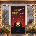 thumbnail image 1 of Decorative Design Merry Christmas Nativity Scene Banner Holiday Theme Starry Night Background for Holiday Celebration Indoor Decoration Photo Shoot, 1 of 9