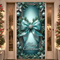 thumbnail image 1 of Decorative Design Santa Claus Banner Snowman Theme Reindeer Decoration Christmas Elements for Holiday Party Indoor Scene Winter Celebration, 1 of 9