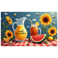 thumbnail image 1 of Decorative Design Sweet Summertime Sunflower Picnic Juice Banner for Summer Party Outdoor Event Garden Gathering, 1 of 7