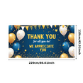 thumbnail image 1 of Decorative Design Thank You Banner Appreciation Theme Balloon Decoration Festive Colors Celebration Banner for Gratitude Events Employee Appreciation Party Indoor Decoration, 1 of 8