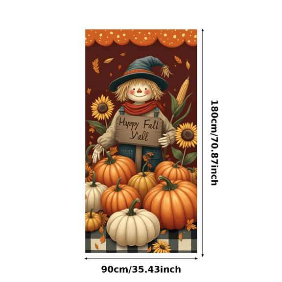 Decorative Design Thanksgiving Banner Autumn Theme Happy Friendsgiving for Holiday Celebration Indoor Decoration Party Event